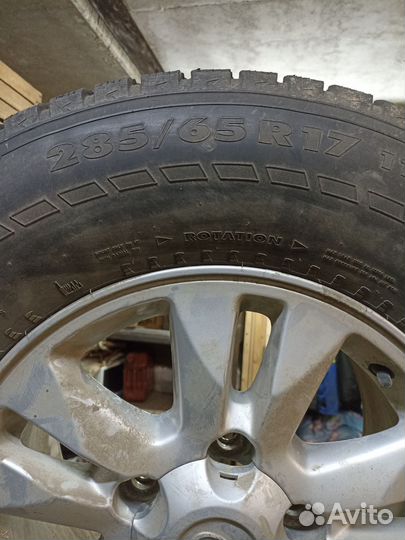 Зимние колеса на Land Cruiser 200