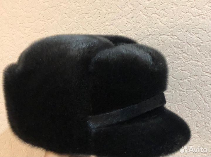 Меховая мужская кепка
