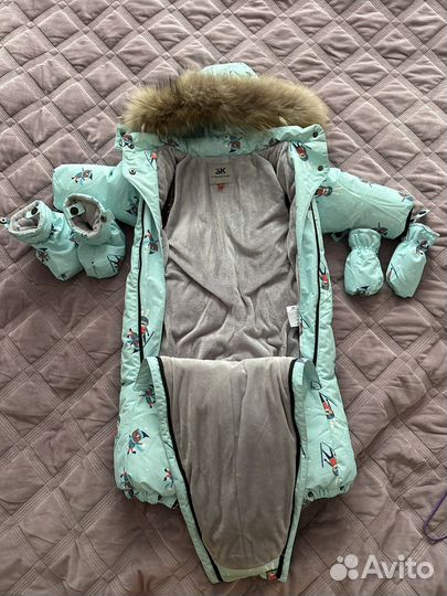 Детский зимний комбинезон