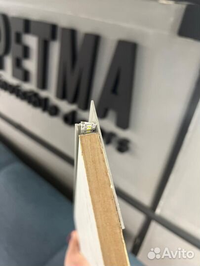 Скрытые межкомнатные двери под покраску