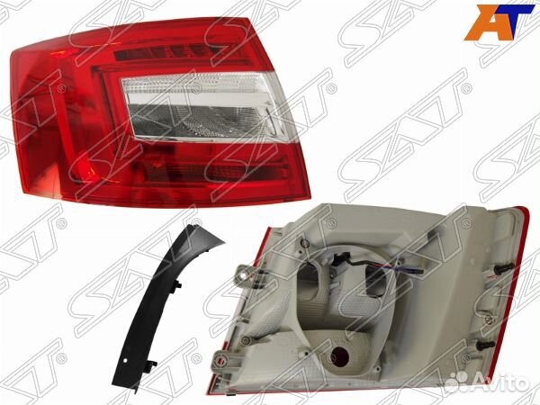 Фонарь задний skoda octavia 13-20