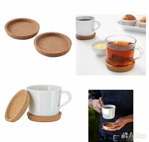 Кружки IKEA 365+ и подставки, трубочки икеа новое