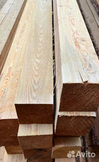 Качественный брус лиственница сухой 140х140мм