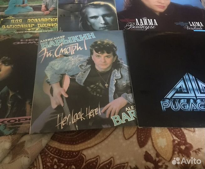 Виниловые пластинки СССР и лента магнитная