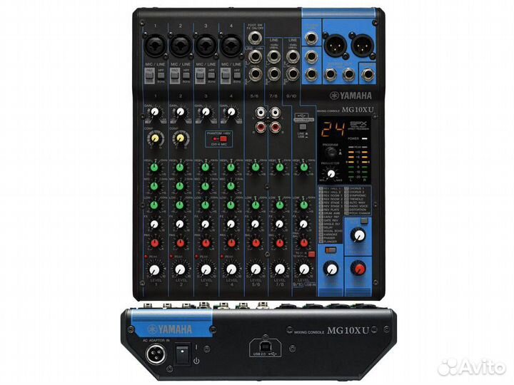 Микшерный пульт yamaha mg10xu