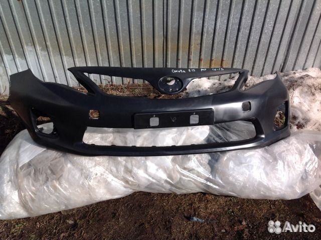 Бампер передний на Toyota corolla e15