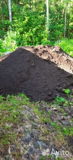 Газонный грунт для газона, Чернозем, навоз, торф
