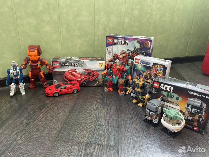 Lego Minecraft, Marvel, Speed Toyota