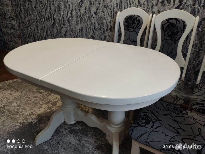 Кухонный стол и стулья бу