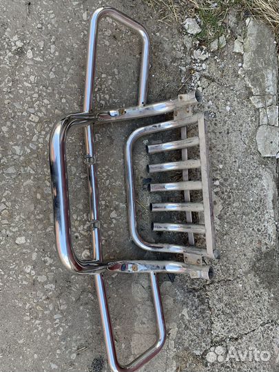 Кенгурятник на chevrolet ниву