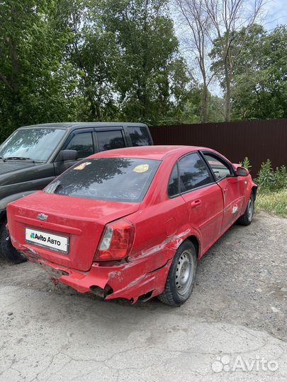 Chevrolet Lacetti 1.6 AT, 2004, битый, 193 000 км