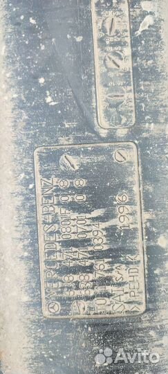 Mercedes vito 638 топливный бак