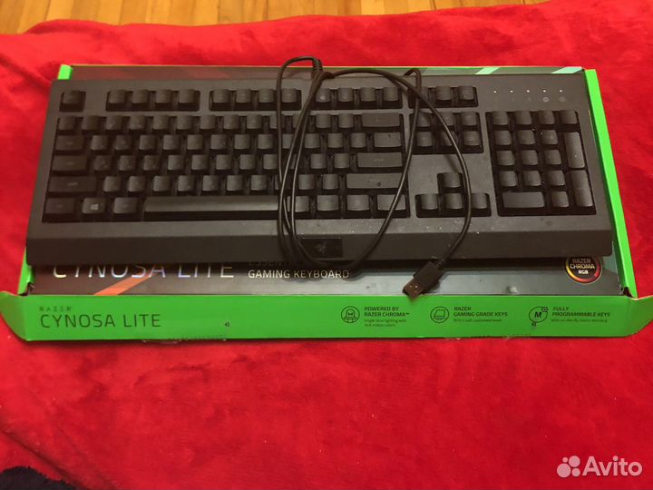 Игровая клавиатура razer cynosa lite
