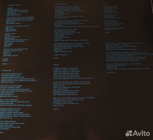 Виниловая пластинка The Cure, The Head On The Door