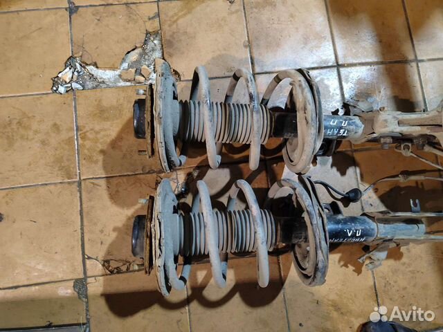 Стойка передняя правая Nissan teana j31 VQ 23