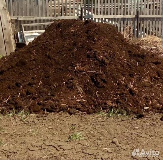 Навоз перегной телега, а можно и в мешках