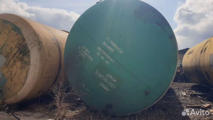 Жд 86 куб цистерна 75 м3 емкость бочка 50 пожарный