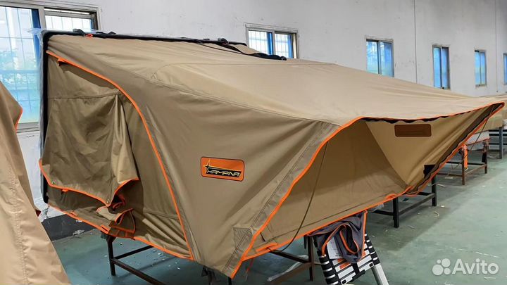 Палатка на крышу автомобиля Kampina-Аврора 190 см