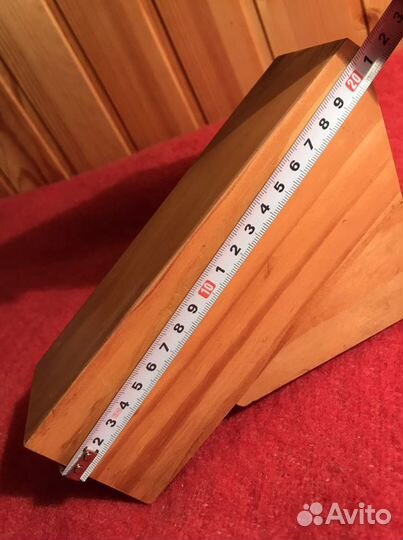 Деревянная подставка под ножи