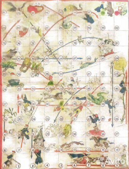 Настольная игра СССР приключения барона Мюнхаузена