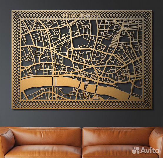 Картины, панно лазерной резкой из металла