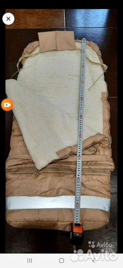 Меховой конверт в коляску Lider Kids