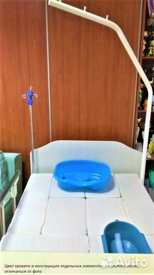 Медицинская кровать для лежачих больных подспорье