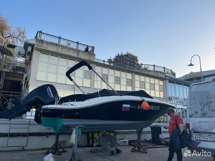 Катер SR190 мотор mercury 150