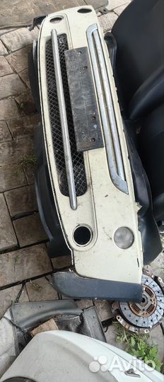 Передний бампер на мини Купер