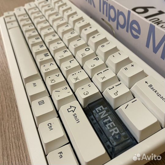 Игровая клавиатура Cidoo QK61 русская раскладка