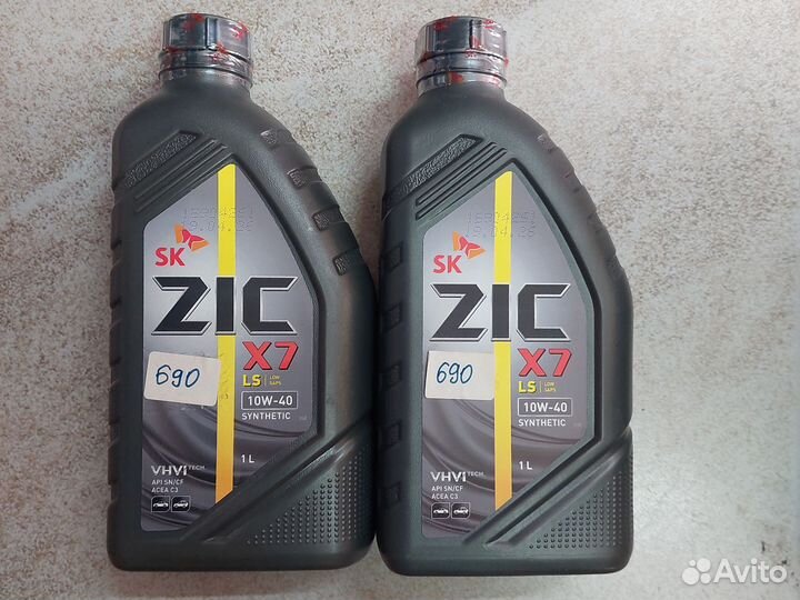 Масло Zic X7 LS 10w-40 1л