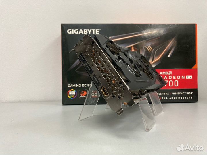 Видеокарта gigabyte AMD Radeon RX 5700 8гб gddr6