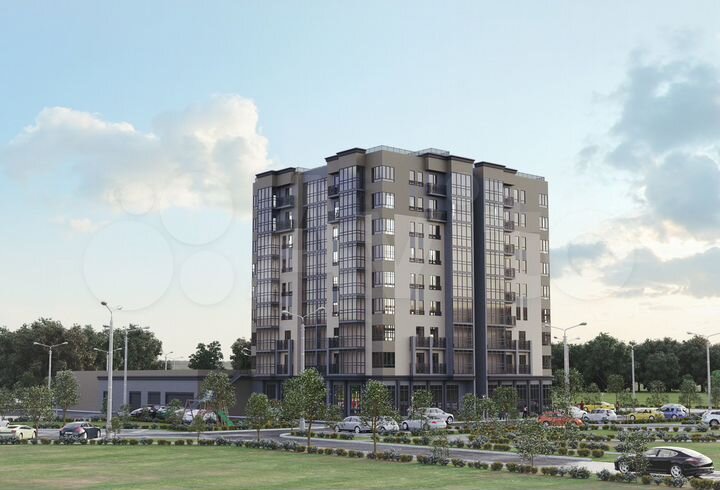 2-к. квартира, 39,4 м², 9/9 эт.