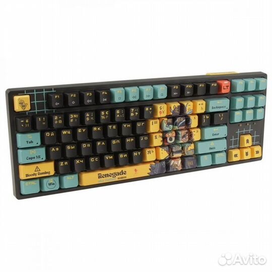 Клавиатура A4Tech AT87 Renegade Black Midni 687460
