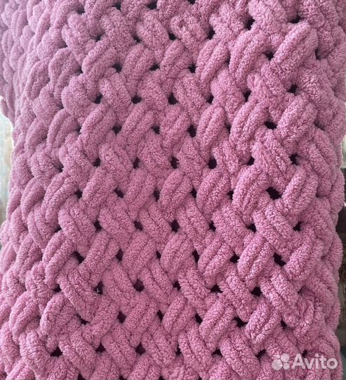 Плед детский из ализе пуффи