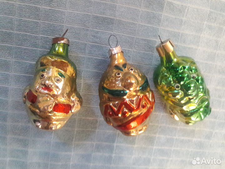 Елочные игрушки СССР