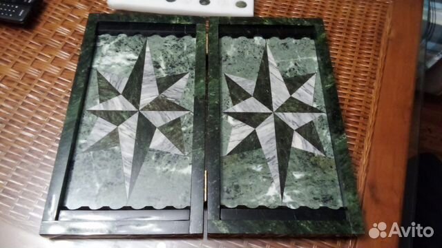 Нарды из натурального камня