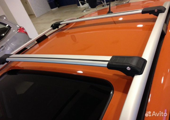 Багажник на рейлинги в распор