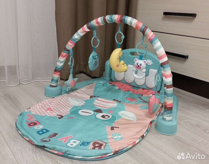 Развивающий коврик BabyGo с пианино