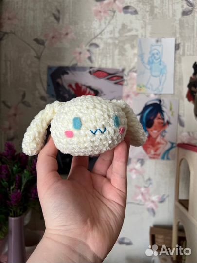 Cinnamon roll брелок ручная работа