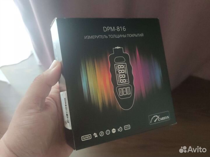 Толщиномер carsys dpm 816 pro