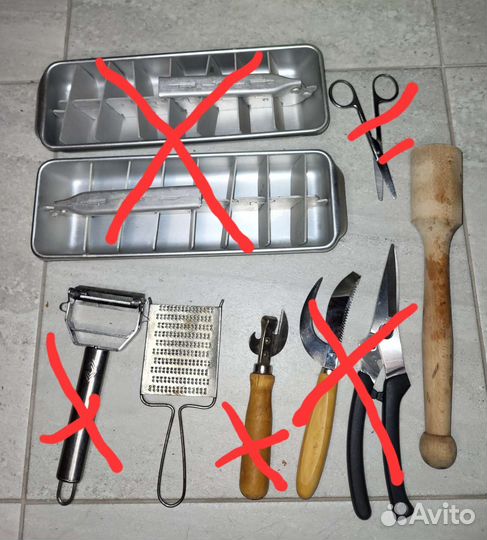 Кухонная утварь СССР, формочки для выпечки