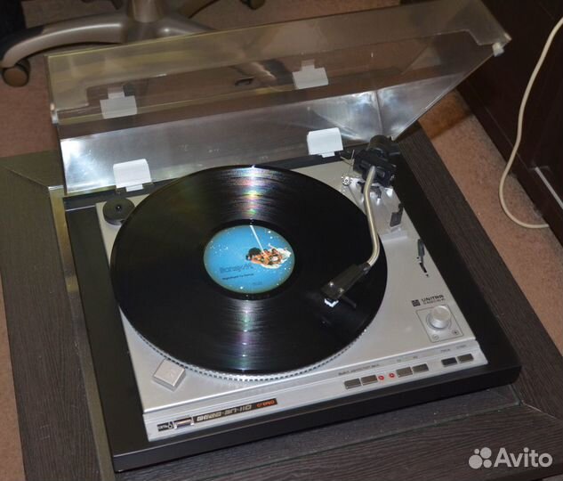Виниловый проигрыватель Вега эп-110 стерео