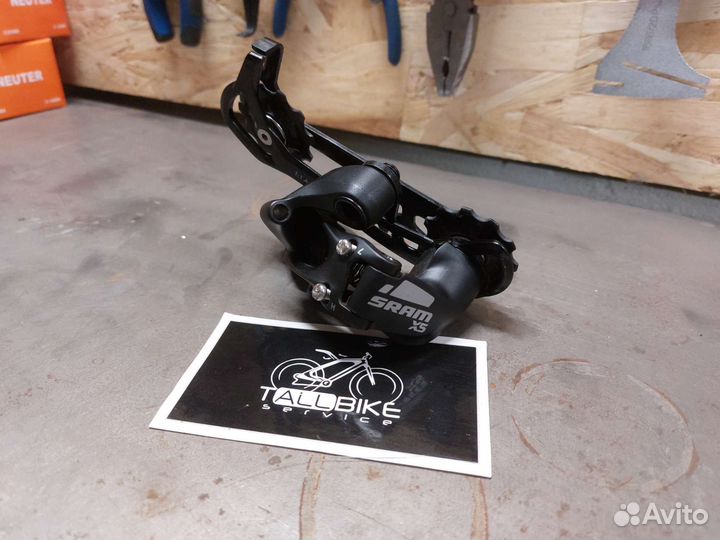 Задний переключатель sram x5 9s