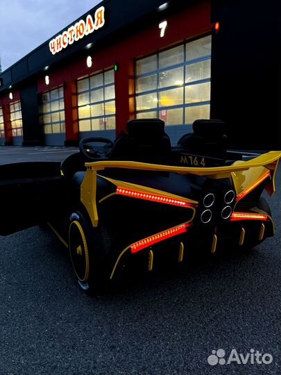 Детский электромобиль bugatti дрифт-кар