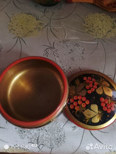 Посуда хохлома