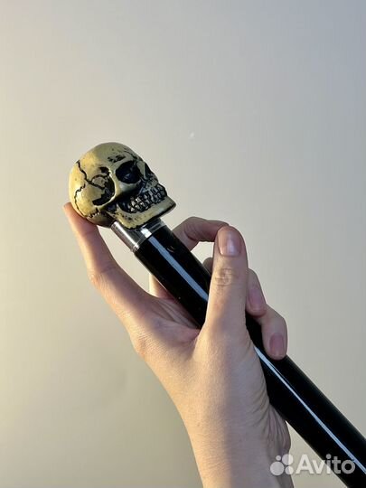 Трость Череп Костяная / Мануфактура Востротиных