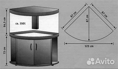 Аквариум Juwel Trigon 350