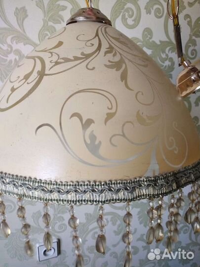 Люстра потолочная подвесная бу