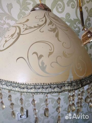 Люстра потолочная подвесная бу